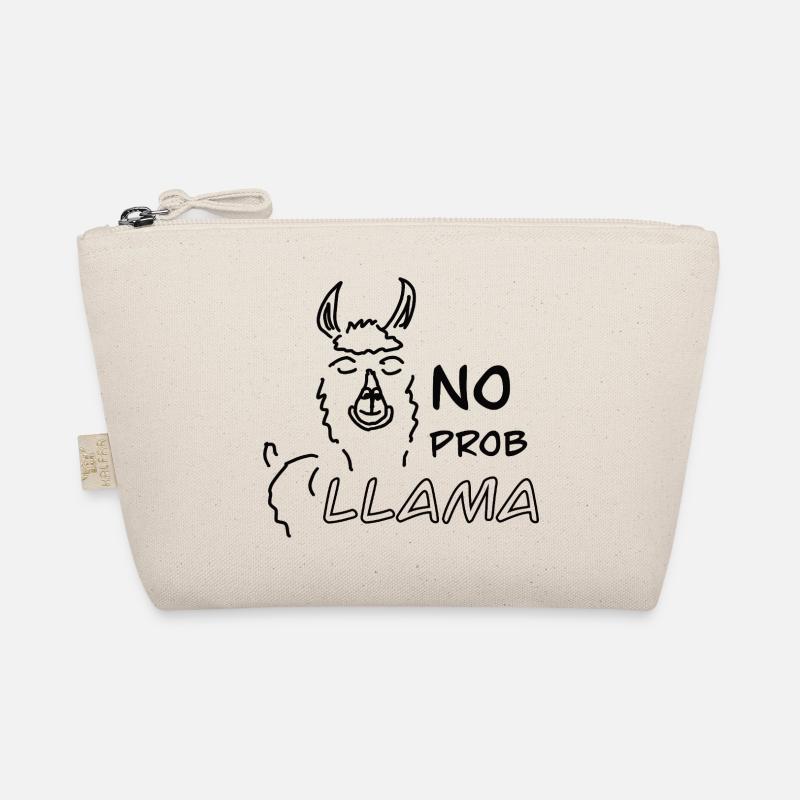 No Prob LLAMA - Bio-Täschchen - Natur