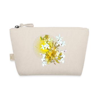 Fleurs printanières jaunes au printemps comme motif - Trousse biologique - nature - Devant