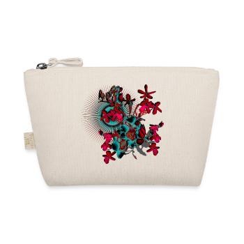 Fleurs de printemps rouge printemps motif - Trousse biologique - nature - Devant
