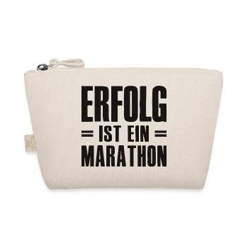 Success is a marathon founder entrepreneur - Organic Pouch - nature - Front