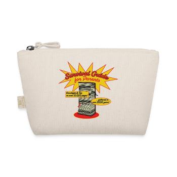Survival Guide for Parents - Retro Comic Style - Organic Pouch - nature - Front