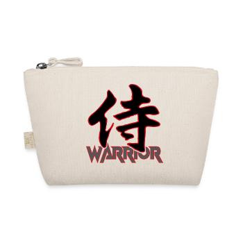 Warrior-Japanese Kanji - Organic Pouch - nature - Front