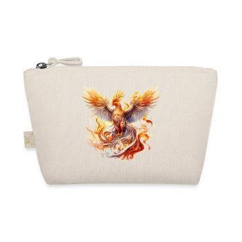 Phönix Phoenix Feuer Flammen Vogel Mythologie - Bio-Täschchen - Natur - Vorne