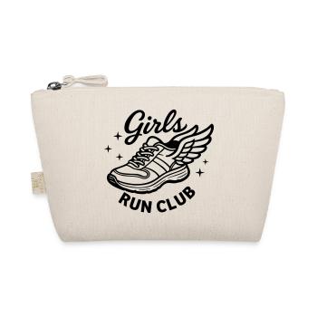 Girls Run club - Organic Pouch - nature - Front