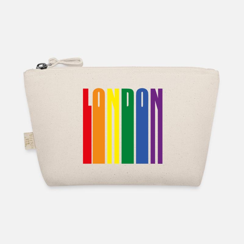 London Rainbow Pride LQBT Organic Pouch