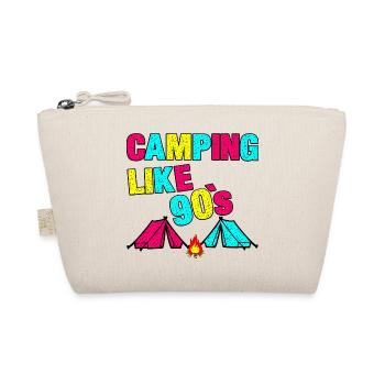 90s Camping - Organic Pouch - nature - Front