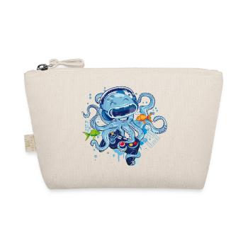 Gaming Oktopus mit Controller - Bio-Täschchen - Natur - Vorne