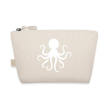 Oktopus - Bio-Täschchen - Natur - Vorne