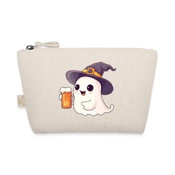 Halloween Fantôme Ghost Bière Alcool Drôle - Trousse biologique - nature - Devant