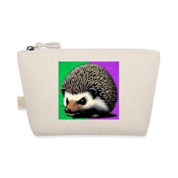 Igel - Bio-Täschchen - Natur - Vorne
