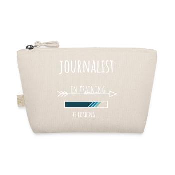 Journalist Geschenk Beruf Ausbildung - Bio-Täschchen - Natur - Vorne