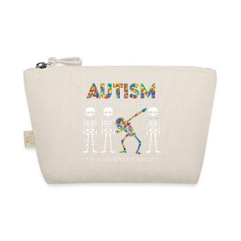 Autism Rainbow Puzzle Pride - Organic Pouch - nature - Front