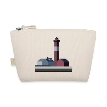 Stylized Starfish Lighthouse - Organic Pouch - nature - Front
