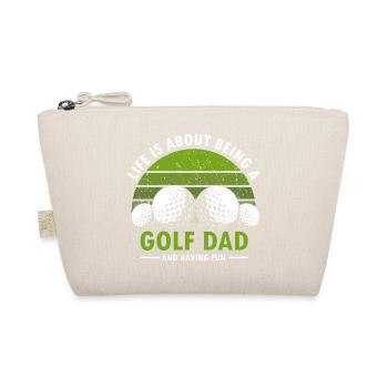 The Best Days Are Spent Golfing Retro Fun Lover - Organic Pouch - nature - Front
