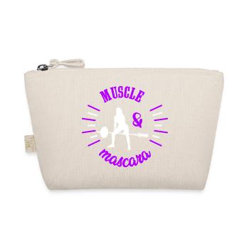 Puissance Féminine Muscle et Mascara Cadeau Femme - Trousse biologique - nature - Devant