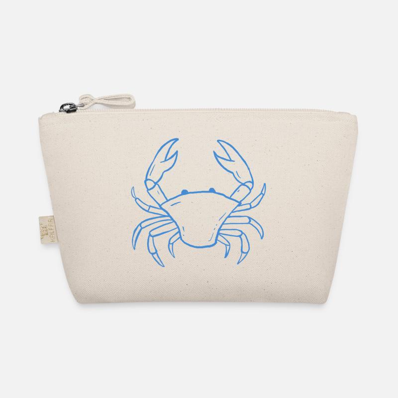Dessin au trait du crabe bleu Trousse biologique