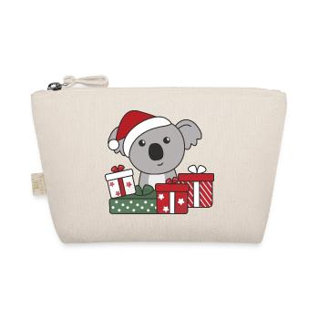 Koala Christmas Gift Winter Animals Koalas - Organic Pouch - nature - Front