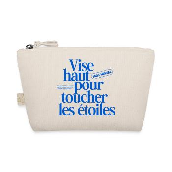 Aim high to reach for the stars - Organic Pouch - nature - Front