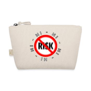 Risikoloser Lebensstil Motiv MI MI MI NO Risk - Bio-Täschchen - Natur - Vorne