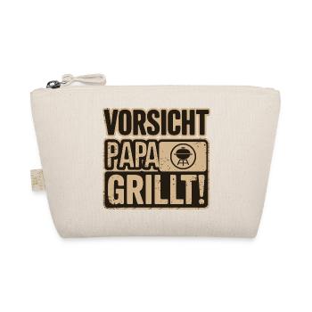 Caution Dad Grills BBQ Fun - Organic Pouch - nature - Front