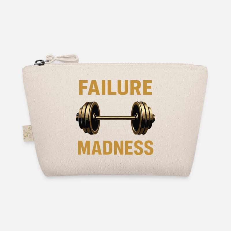 Failure and Madness Motivation Design Organic Pouch