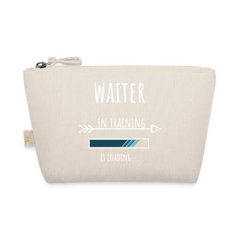 Waiter Geschenk Beruf Ausbildung Kellner - Bio-Täschchen - Natur - Vorne