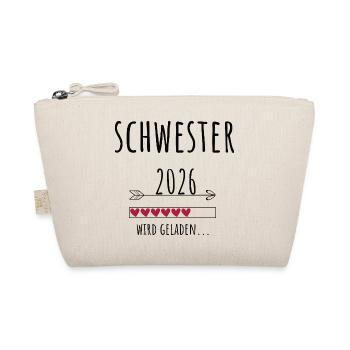 Future soeur 2026 Cadeau Grossesse - Trousse biologique - nature - Devant