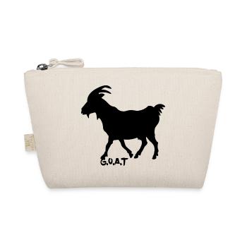 G.O.A.T. black - Organic Pouch - nature - Front