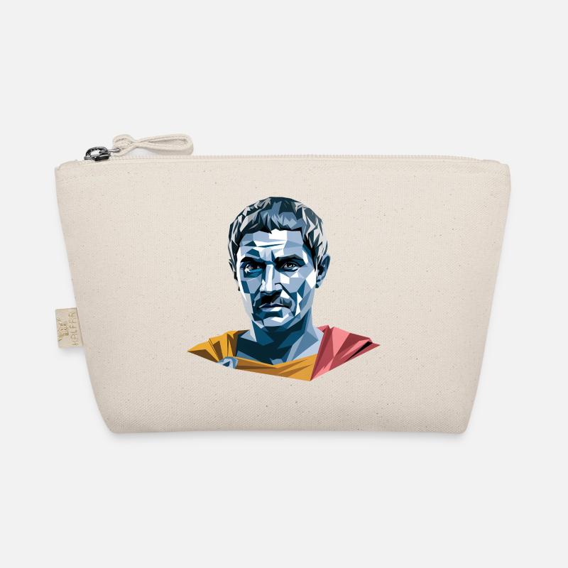 Caesar - Cooles Geschichtslogo Bio-Täschchen