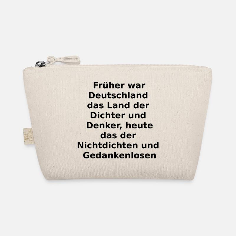 Dichter und Denker? - Bio-Täschchen - Natur