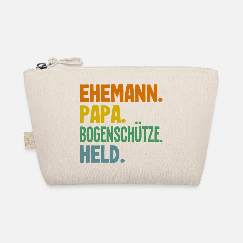Bogenschießen Bogenschütze Geschenk Bio-Täschchen