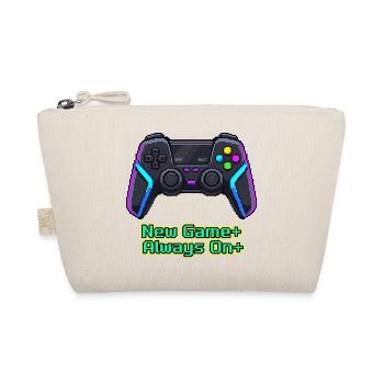 Neon Pixel Controller New Game Plus - Organic Pouch - nature - Front