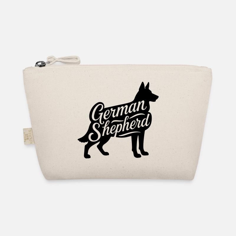German Shepherd German Shepherd German shepherd - Organic Pouch - nature