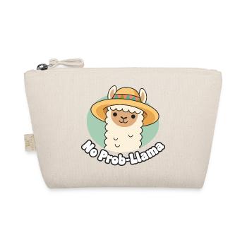 No Prob Llama Sombrero - Organic Pouch - nature - Front