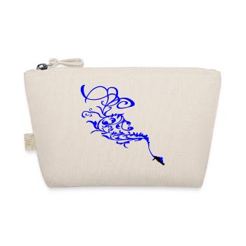 Snowboard Ornament - Bio-Täschchen - Natur - Vorne