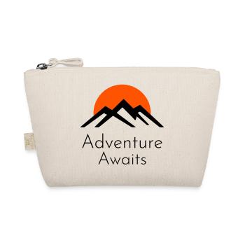 Adventure Awaits – Berge & Sonnenuntergang - Bio-Täschchen - Natur - Vorne