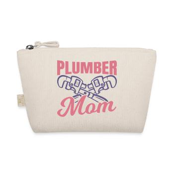 Klempnerin Mutter - Bio-Täschchen - Natur - Vorne