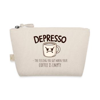 Depresso – No Coffee, No Life - Organic Pouch - nature - Front