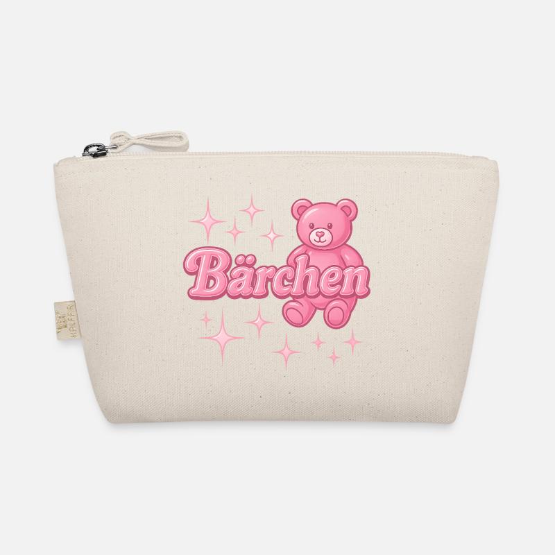 Bear / Y2K Nickname Statement Design Organic Pouch