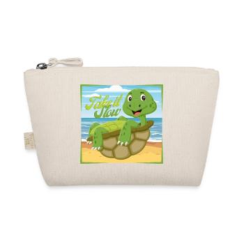 Allez-y doucement – Chill Turtle - Trousse biologique - nature - Devant