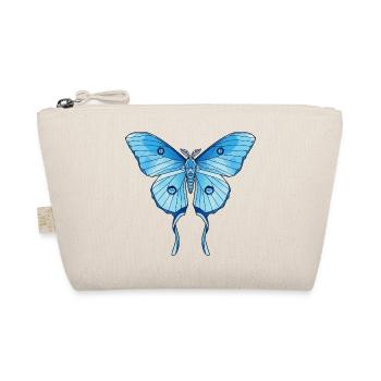 Papillon bleu géométrique - Trousse biologique - nature - Devant