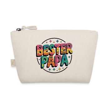 Meilleure police rétro colorée pour papa - Trousse biologique - nature - Devant