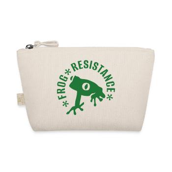 Frog resistance - "Frog resistance" - Organic Pouch - nature - Front