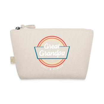 Grandpa Grandpa Grandchild Grandpa Grandpa - Organic Pouch - nature - Front