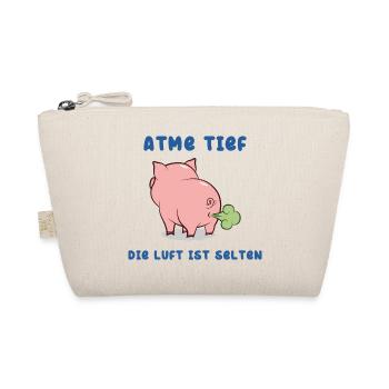 ATME TIEF - Die Luft ist selten - Bio-Täschchen - Natur - Vorne