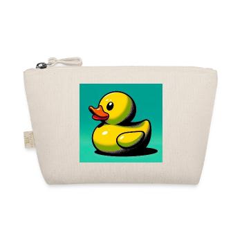 Ente Ente Ente Ente Ente - Bio-Täschchen - Natur - Vorne