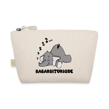 Éléphant Endormi avec le titre babarbiturique - Trousse biologique - nature - Devant