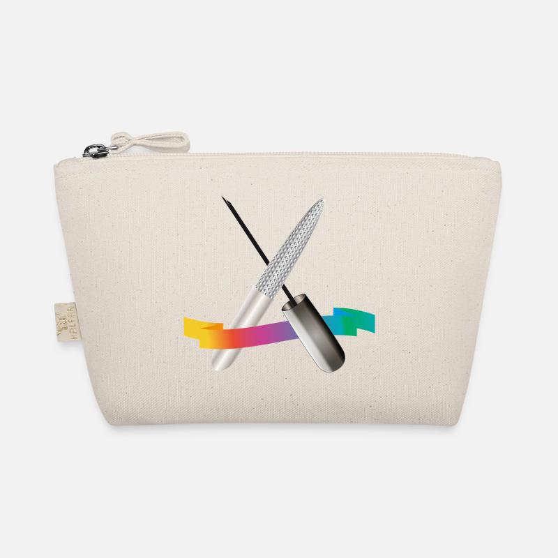 Outils de manucure avec illustration dégradée Trousse biologique