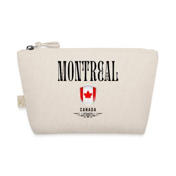 Souvenir Montreal, Montreal Canada - Organic Pouch - nature - Front