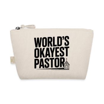 Der beste Pastor der Welt - Bio-Täschchen - Natur - Vorne